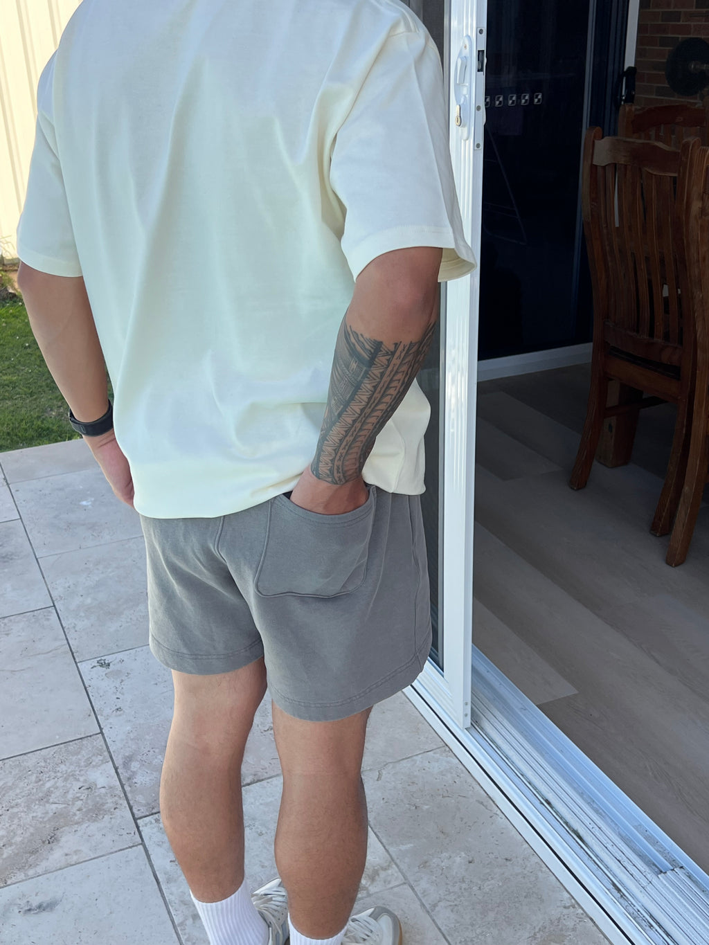 Mens Butter and Grey Slims Set- PRE-PAID ITEM