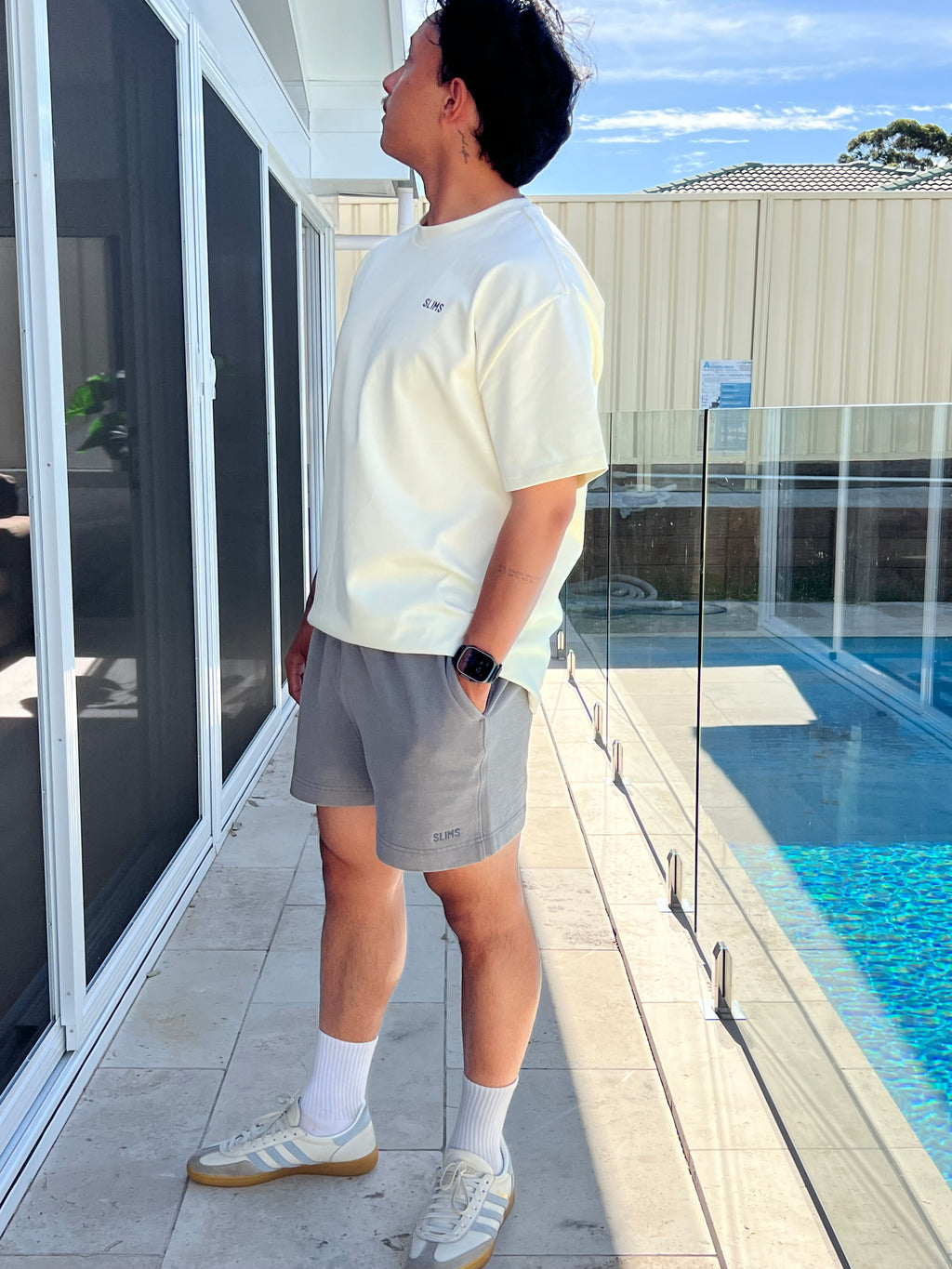 Mens Butter and Grey Slims Set- PRE-PAID ITEM