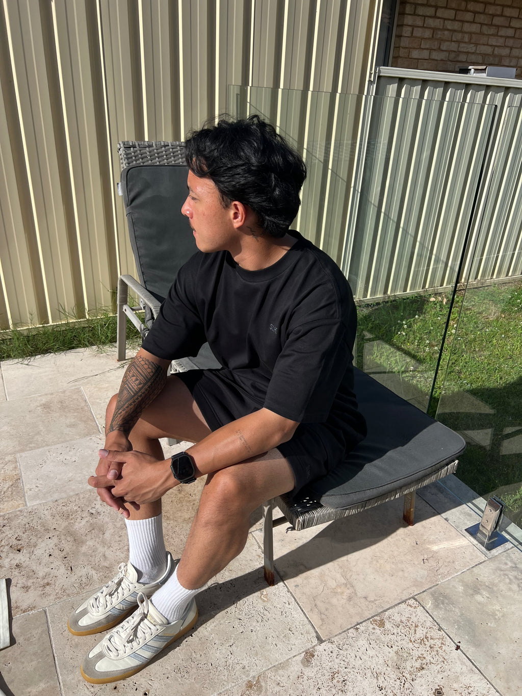 Mens Black Slims Shorts (Shorts Only) PRE-PAID ITEM