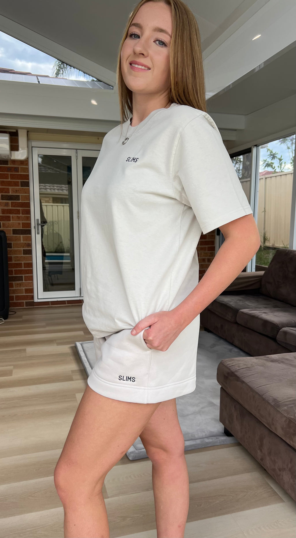 Womens Bone Slims Shorts (Shorts Only) PRE-PAID ITEM