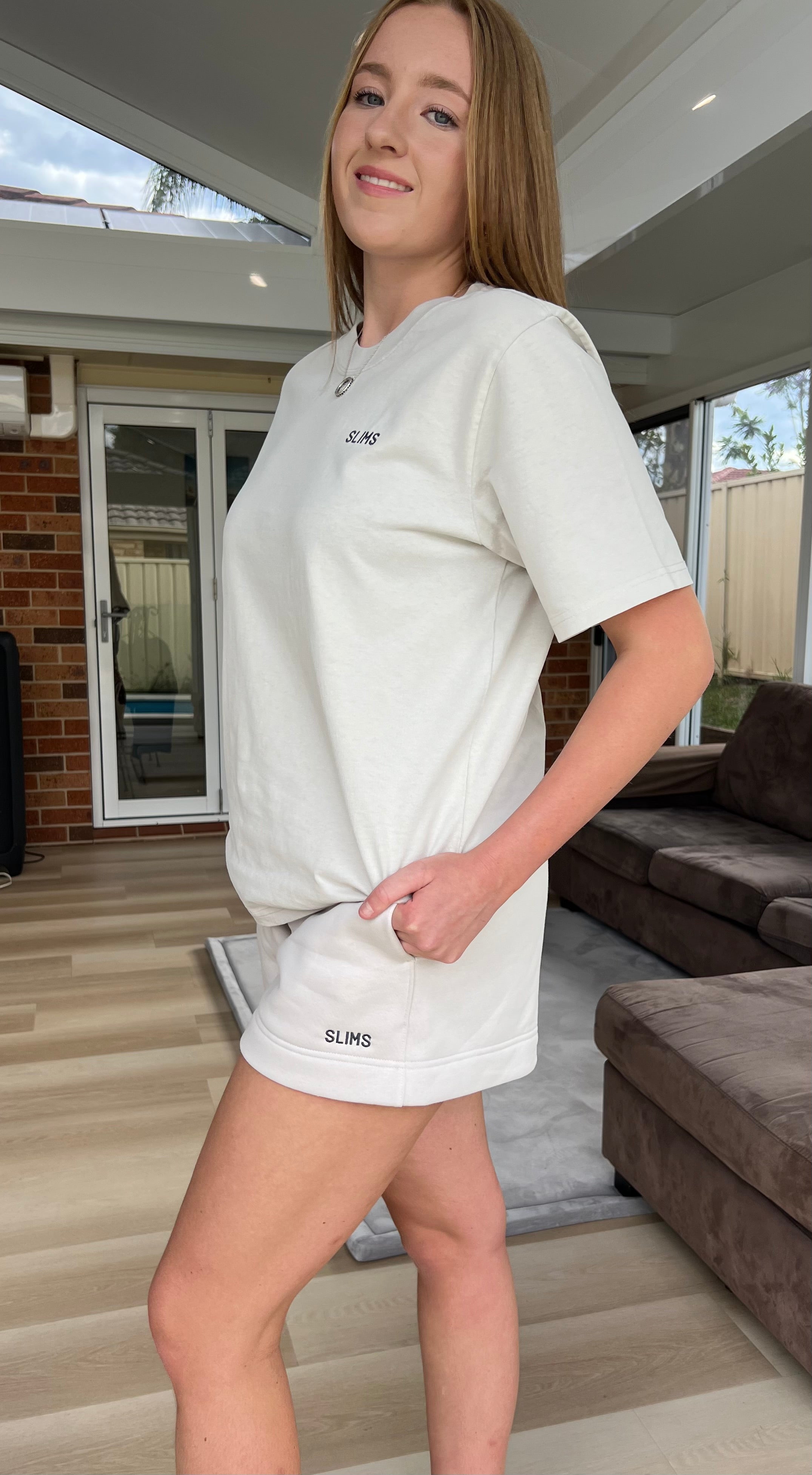 Womens Bone Slims Shorts (Shorts Only) PRE-PAID ITEM