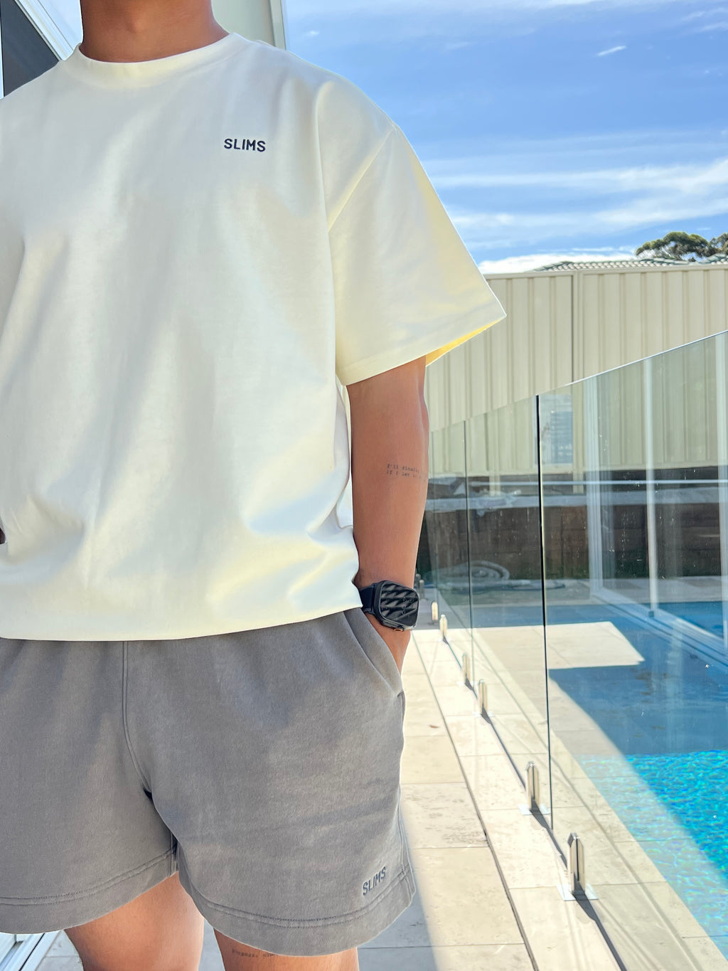 Mens Butter and Grey Slims Set- PRE-PAID ITEM