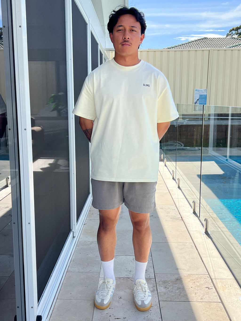 Mens Butter and Grey Slims Set- PRE-PAID ITEM