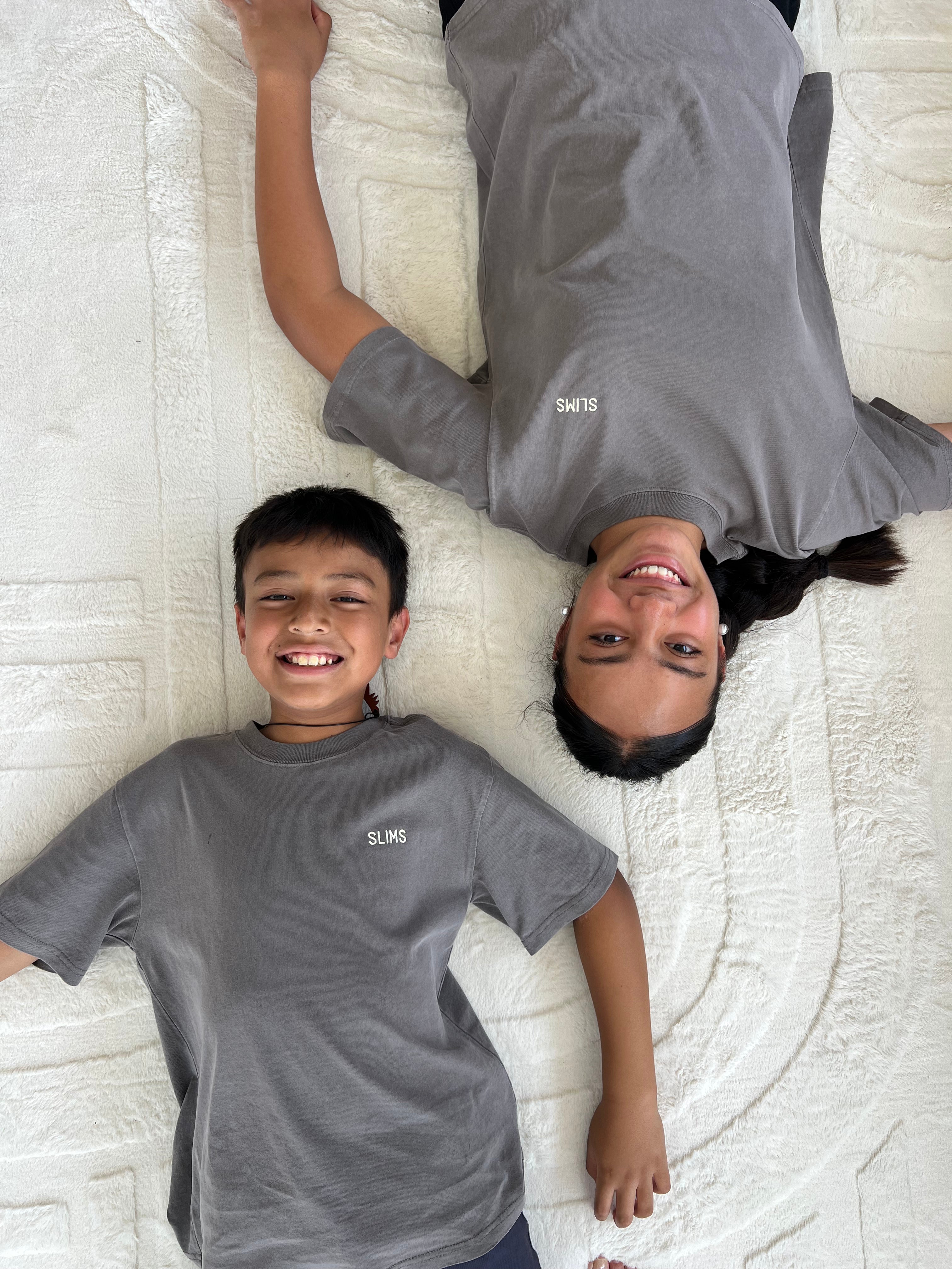 Kids and Youth Grey Slims Tee (T-Shirt Only) PRE-ORDER ITEM