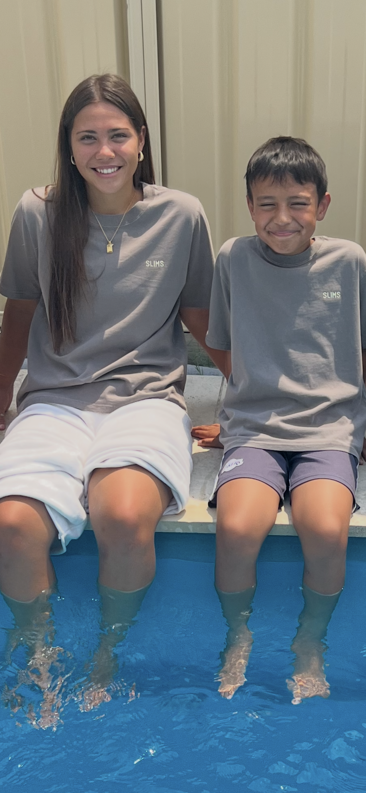 Womens Grey Slims Tee (T-shirt Only)